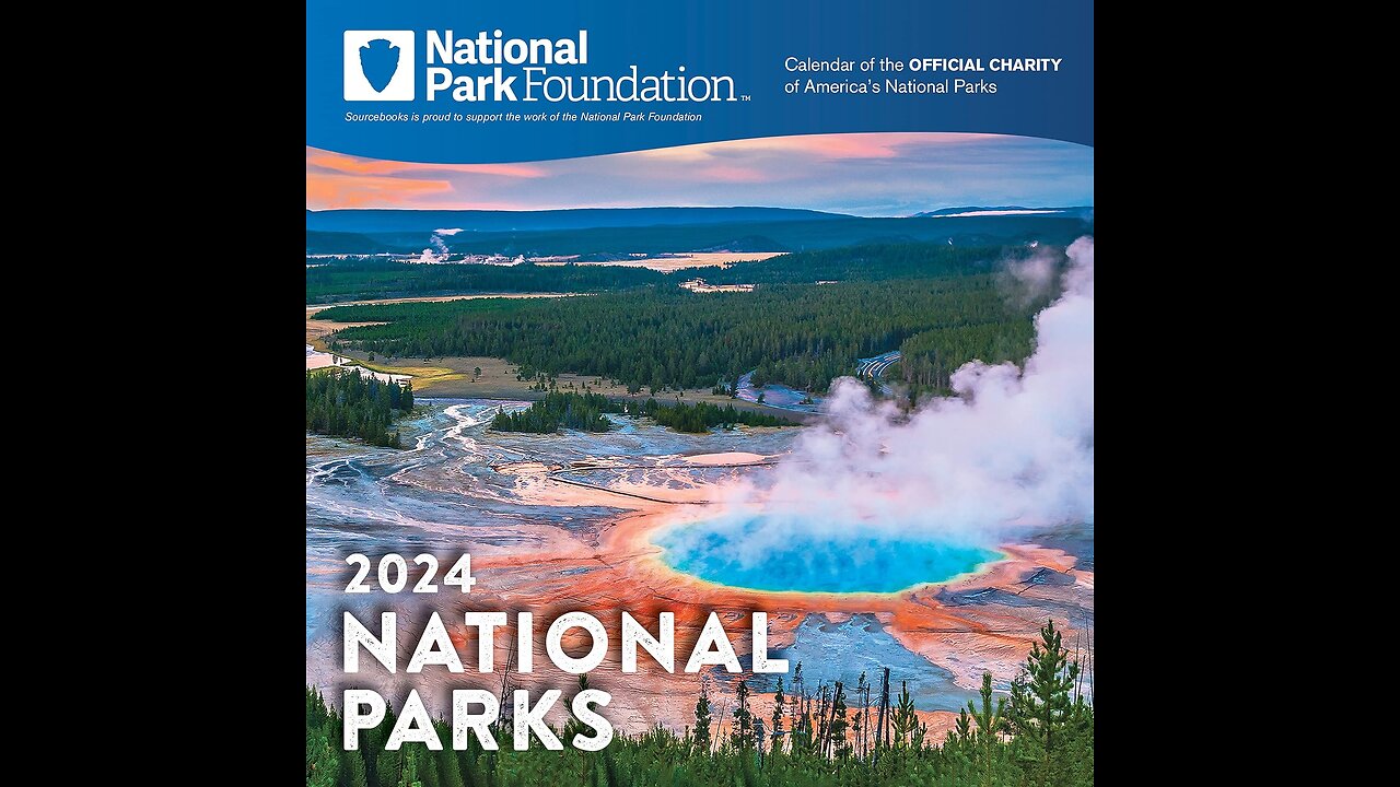 2024 National Park Foundation Wall Calendar