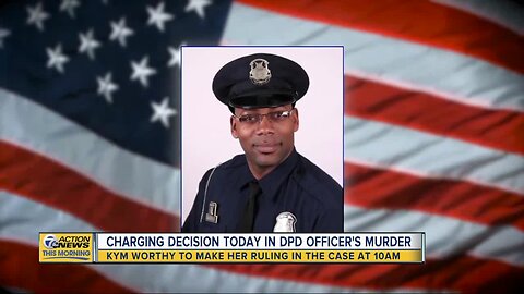 Charging decision expected in Detroit police officer's murder