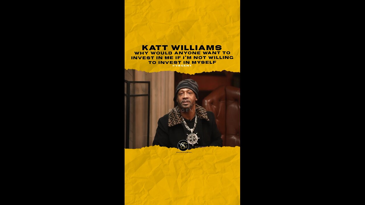 @kattwilliams Why would anyone want to invest in me if I’m not willing to invest in myself