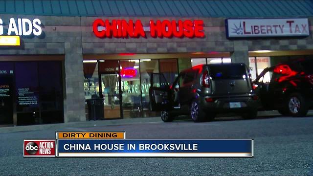 Dirty Dining: China House temporarily shut down for 50+ live & dead roaches in the kitchen