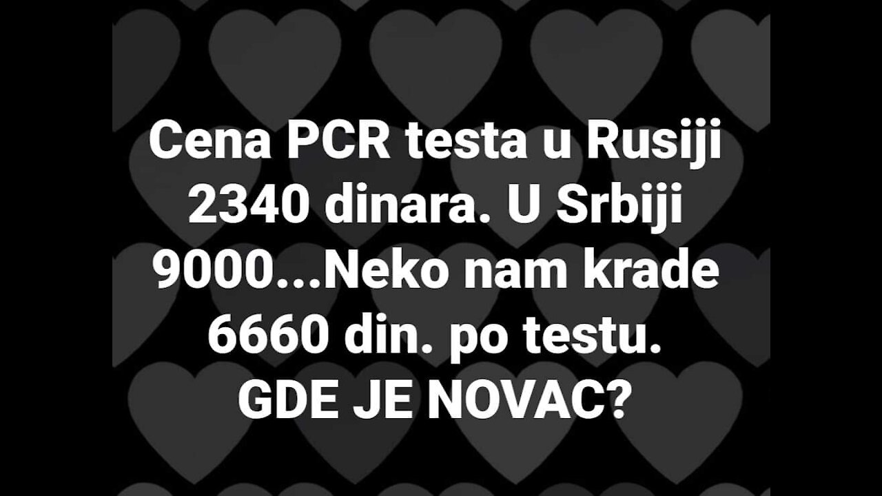 KAKO NAS TRUJU I KRADU NA OSNOVU BOLESTI