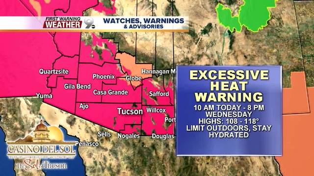 First Warning Weather Monday July 23, 2018