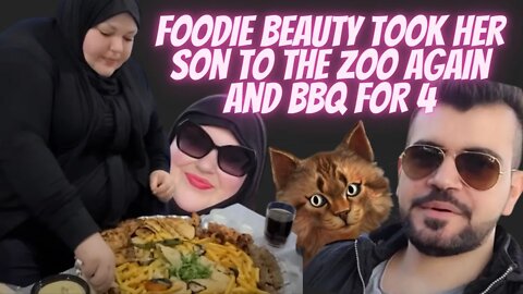 Foodie Beauty Took Her Son To The Zoo Again Followed By A Family Sized BBQ