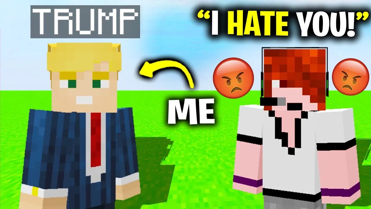 I Pretended To Be Donald Trump In Minecraft