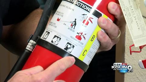 Fire extinguisher safety tips after national recall