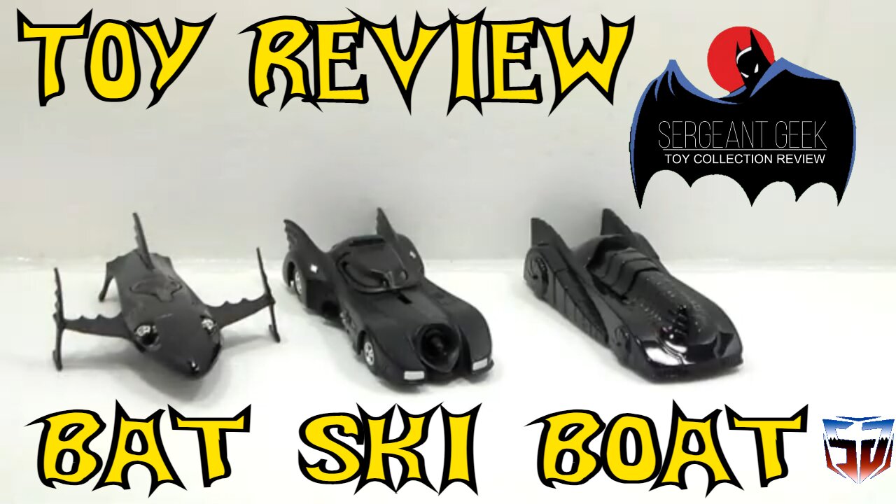 Toy Review Hot Wheels Bat Ski Boat