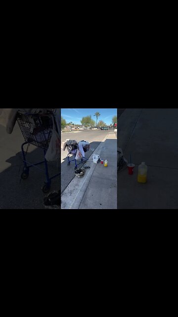 Homeless woman starts screaming at me