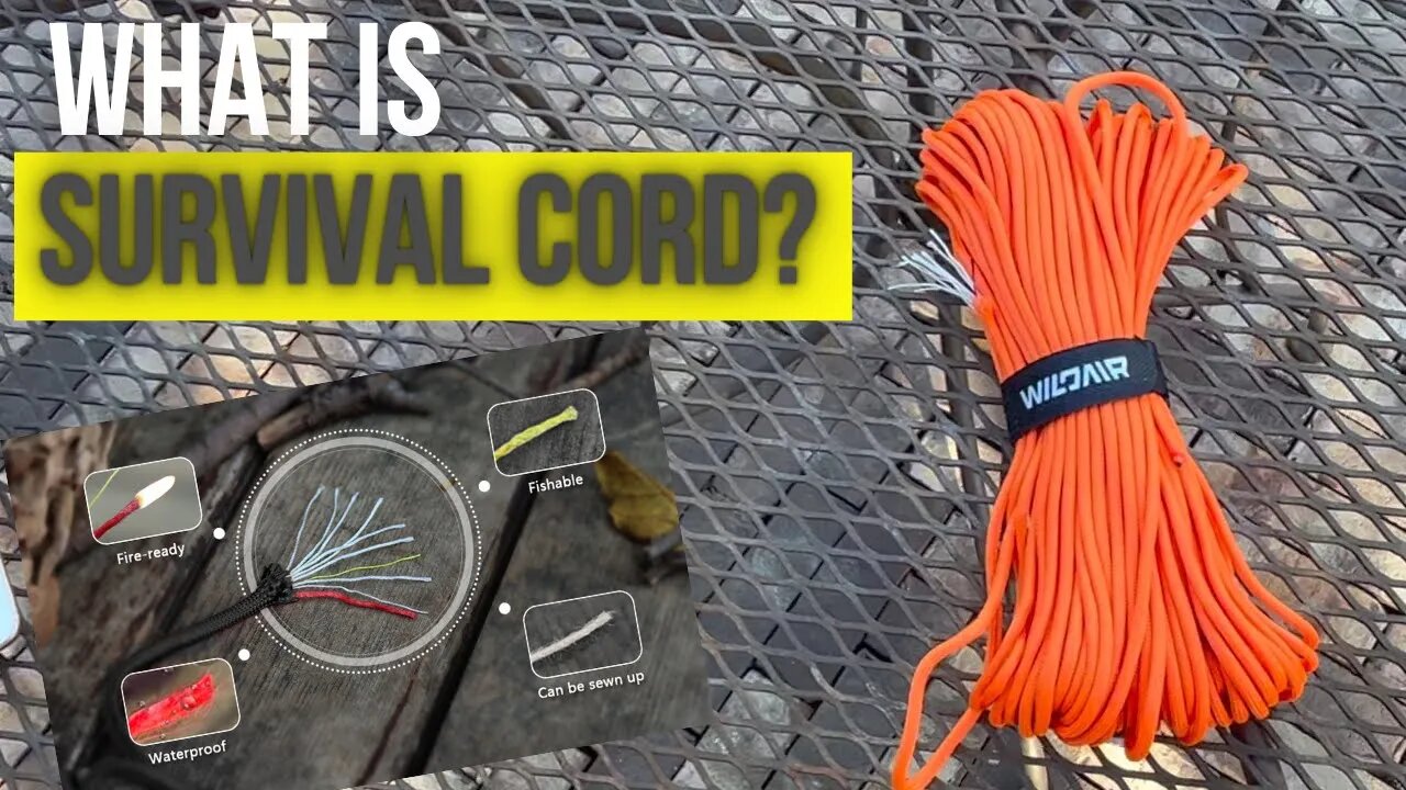 Survival Cord. Better than 550 paracord? Product Review