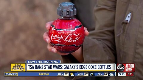 TSA bans Star Wars: Galaxy's Edge coke bottles