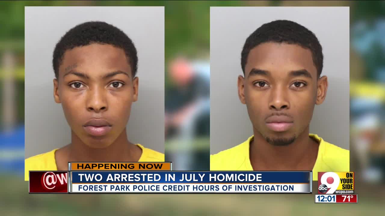 Two suspects charged in Forest Park shooting death