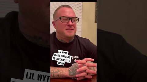 Lil Wyte Talks Working At Blockbuster Video #lilwyte #three6mafia #chadarmestv #shorts