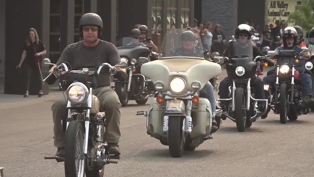 The 11th annual Patriot Thunder motorcycle ride raises money for Idaho's military