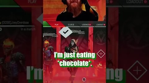 Apex Legends - He really liked his chocolate #shorts