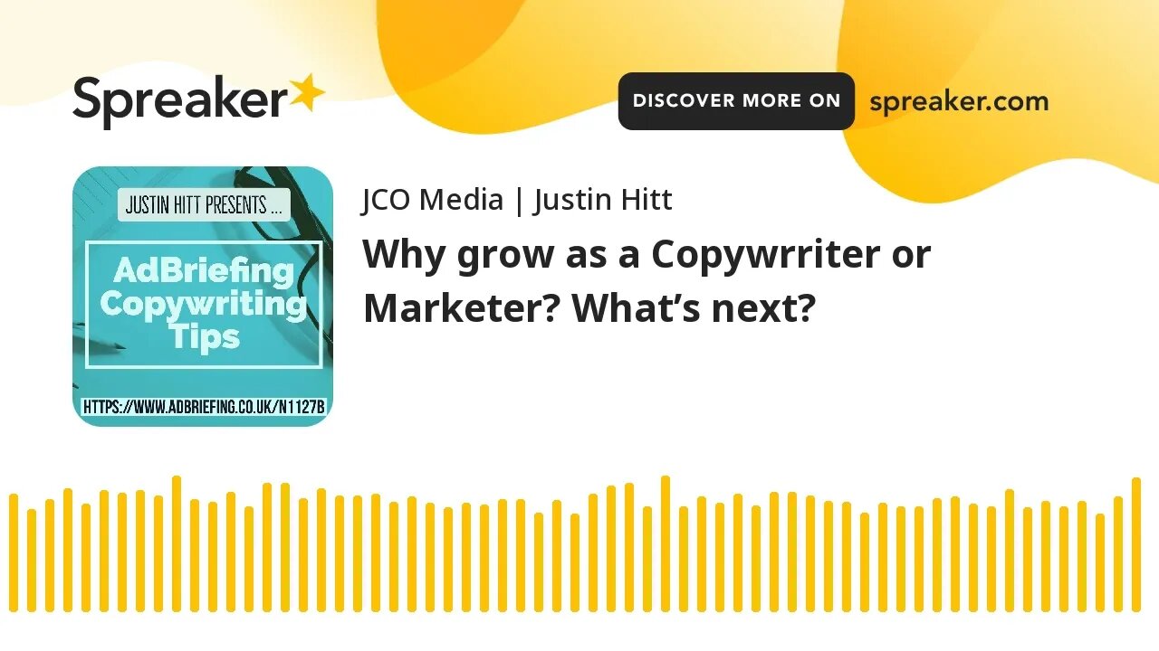 Why grow as a Copywrriter or Marketer? What’s next?