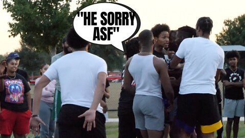 Real Sh*T Talkers At The Park CAME TO HOOP & Almost FIGHT! Carlos Savage God SHOWED UP!