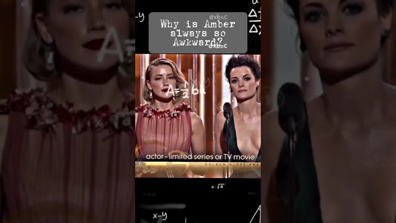 Why is Amber Heard Always so Awkward?