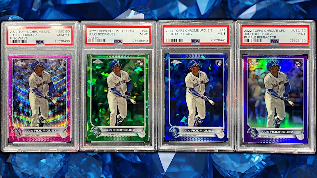 NEW PSA REVEAL!!! JULIO, WANDER, ACUNA, TROUT, OHTANI Ultra Modern Baseball Cards