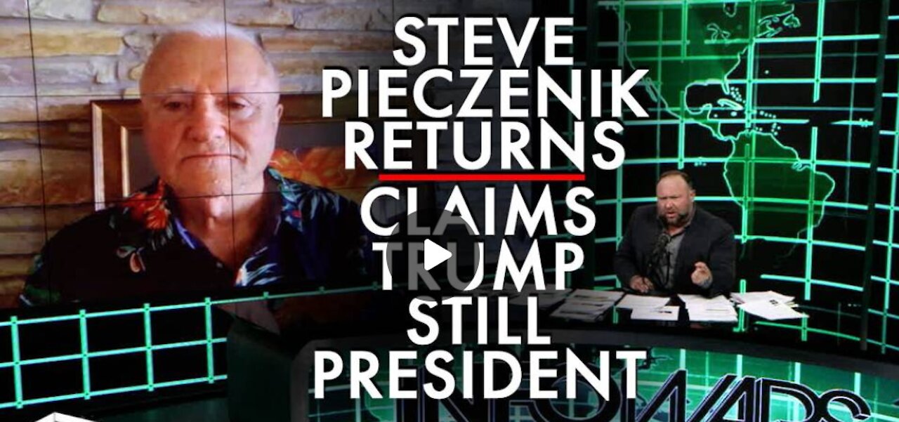 Dr. Steve Pieczenik Returns, Claims Trump Is Still President!