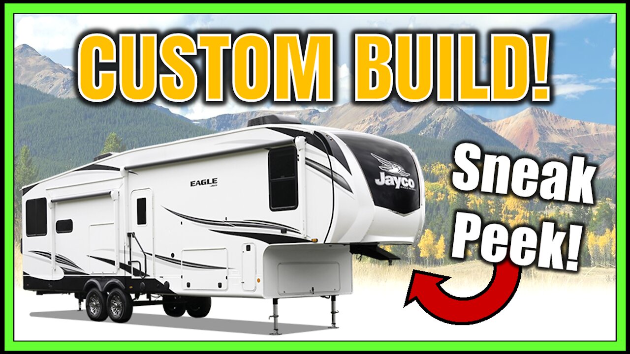 Custom Order Sneak Peek! 2021 Jayco 336FBOK