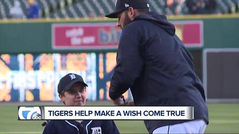 Tigers help Make-A-Wish teen's dream to attend All-Star Game come true