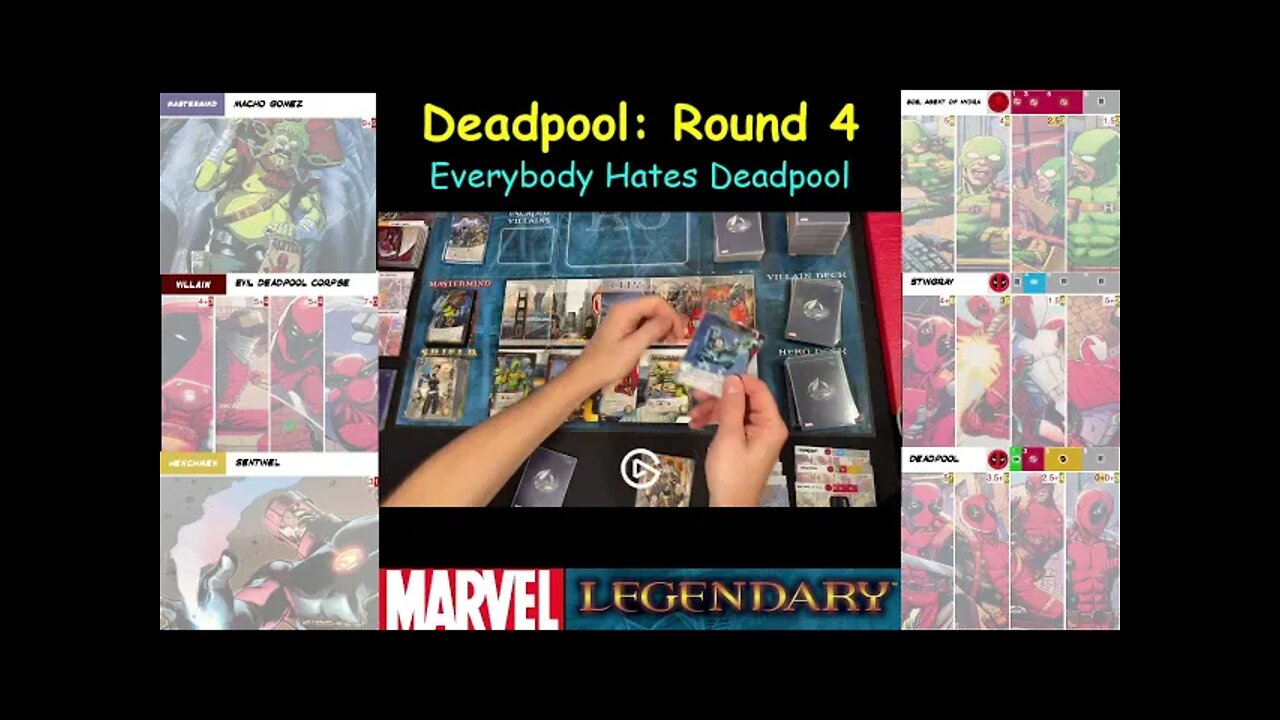 Marvel Legendary Deck Building Game: Deadpool, Round 4