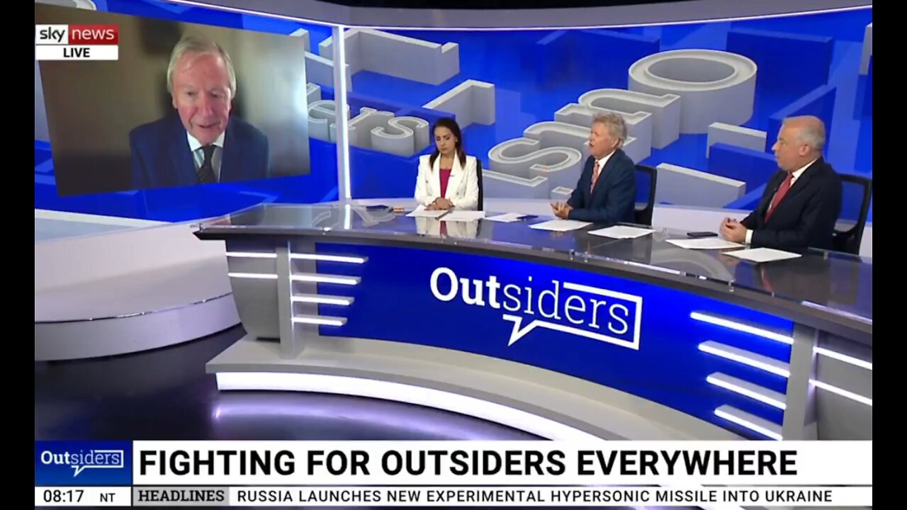 Professor of Oncology Angus Dalgleish, interviewed on SkyNews Australia