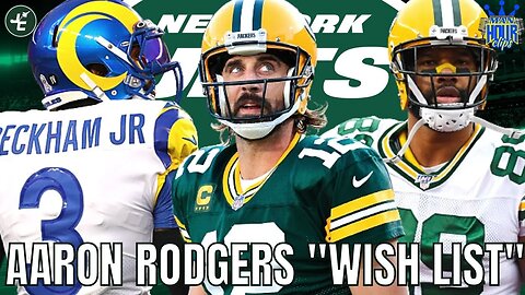 Aaron Rodgers is holding Jets/Packers hostage