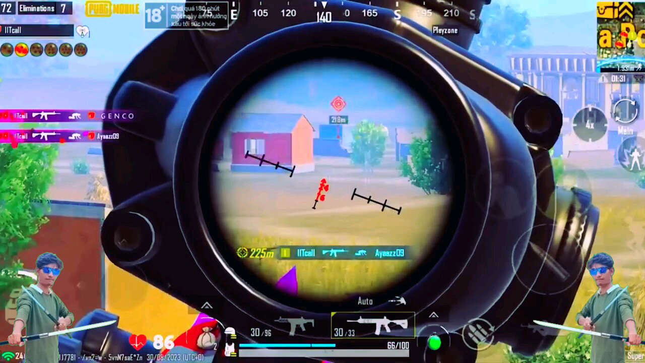 power of honey badger's gun|| 1vs4 clutch danger ⚡ game play