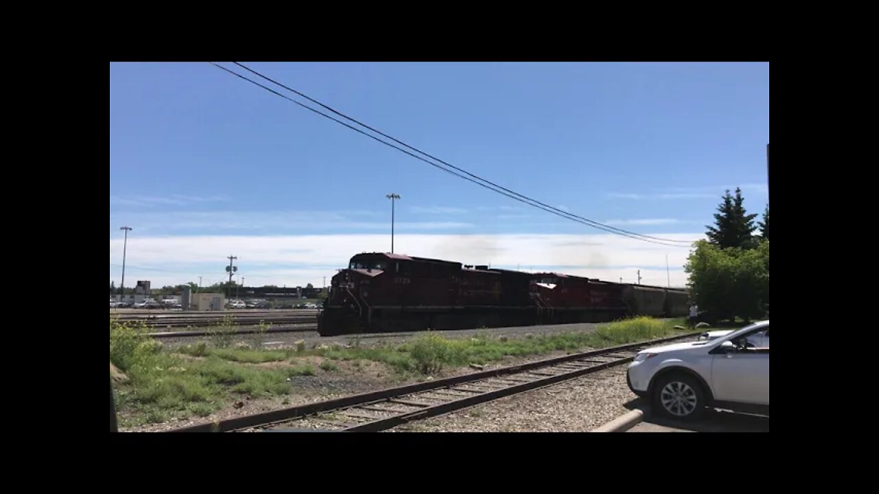 CP603 pulls out of Alyth Yard