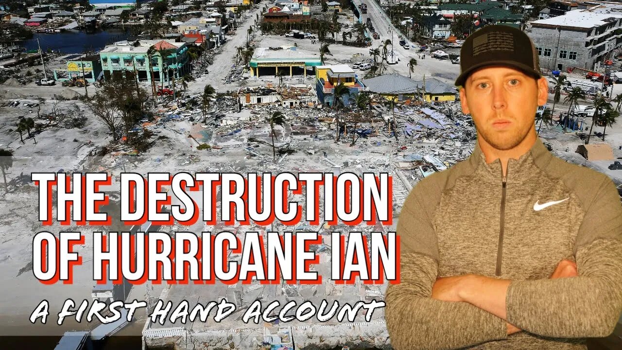 First Hand Update on Hurricane Ian And Its Destruction