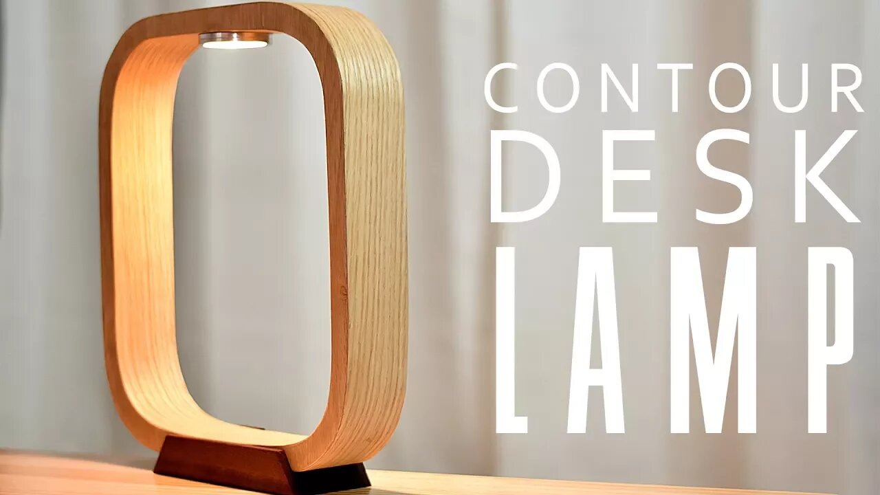 DIY Contour LED DESK Lamp