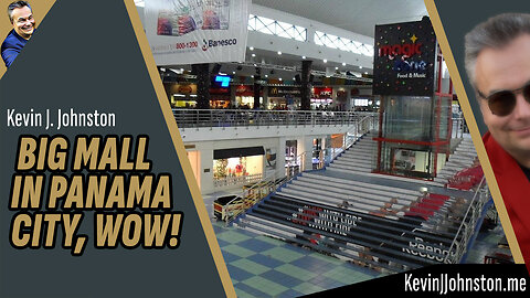 BIG MALL IN PANAMA CITY, WOW!