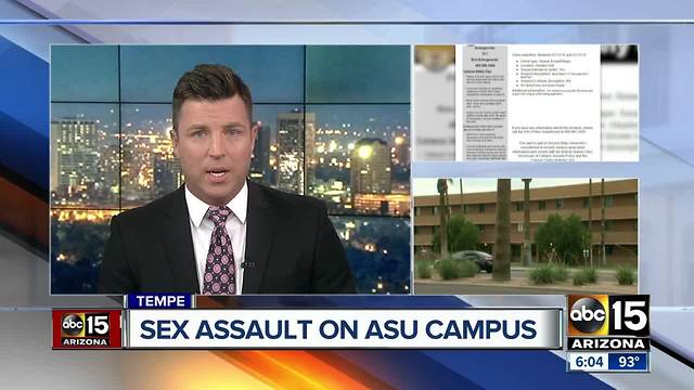 ASU police searching for suspect after Tempe rape