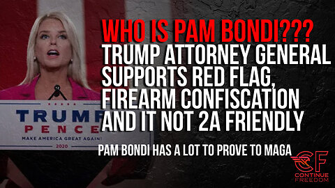 Pam Bondi is a BAD AG Pick, Biden is Ushering in World War 3, Tom Homan GOES OFF on Border Crisis