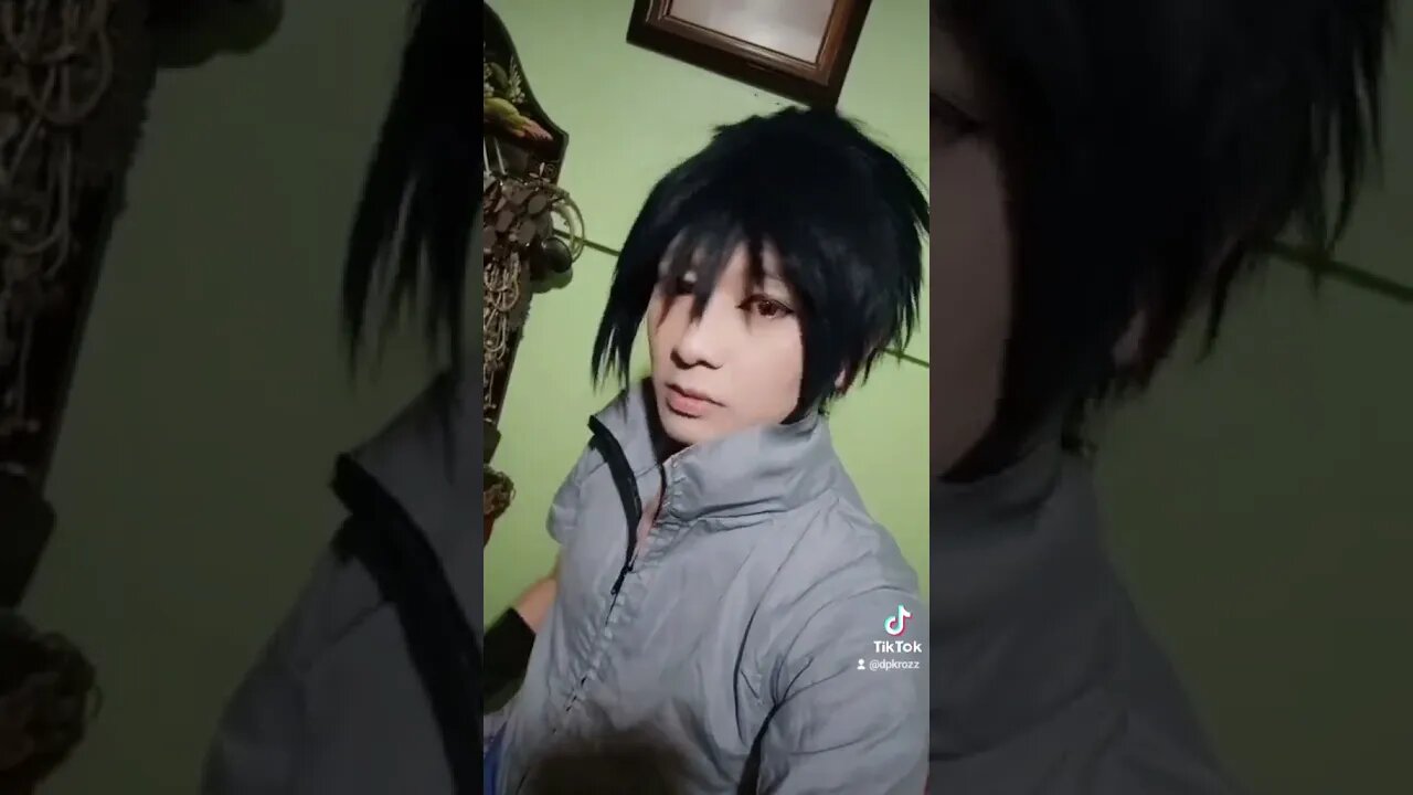 Me Cosplaying as Sasuke #shorts