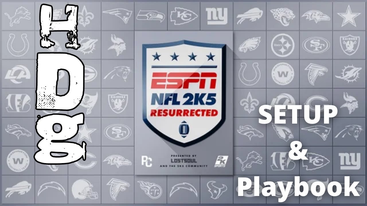 ESPN NFL 2K22 (NFL 2K5 Resurrected Mod) Eagles Season SETUP & PLAYBOOK | HE DONT GAME | Let's Play