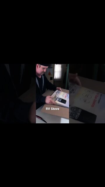 Got in my cook stove for my Van build. #vanlife #shorts