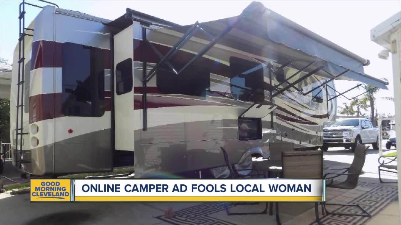 Woman from Green wanted a camper, got scammed for nearly $20,000