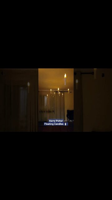 Harry Potter Floating Candles 🕯 #Candles #harrypotter #hedwigstheme #magic #Halloween