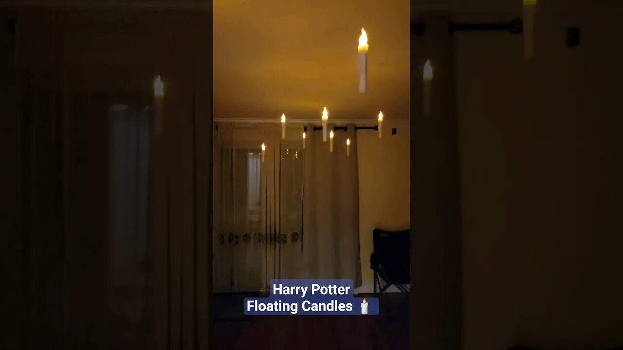 Harry Potter Floating Candles 🕯 #Candles #harrypotter #hedwigstheme #magic #Halloween