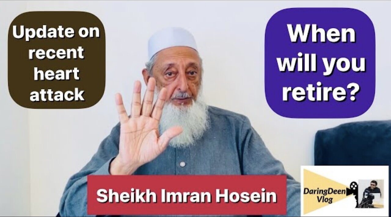 When Will You Retire: Sheikh Imran Hosein’s Response & An Update On His Recent Heart Attack