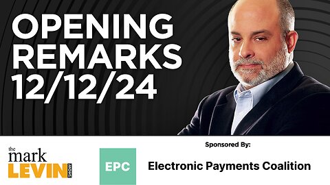 Mark's Opening Remarks - 12/12/24