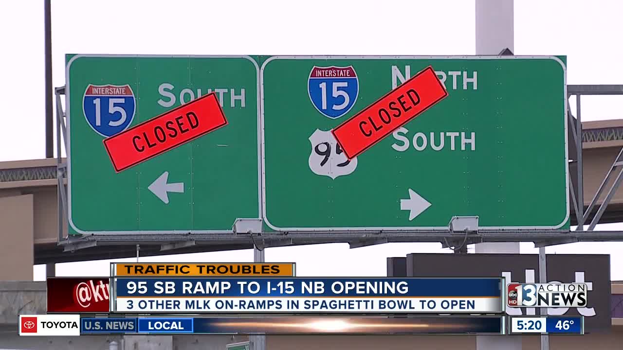 Big changes on Spaghetti Bowl with MLK ramps set to reopen