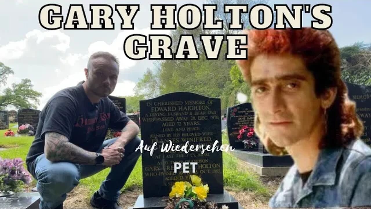 Gary Holton's Grave - Famous Graves - Auf Wiedersehen Pet