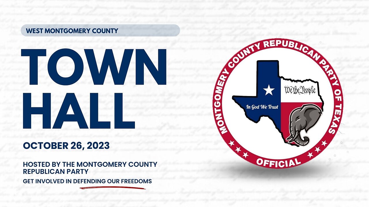 West Montgomery County Town Hall Meeting