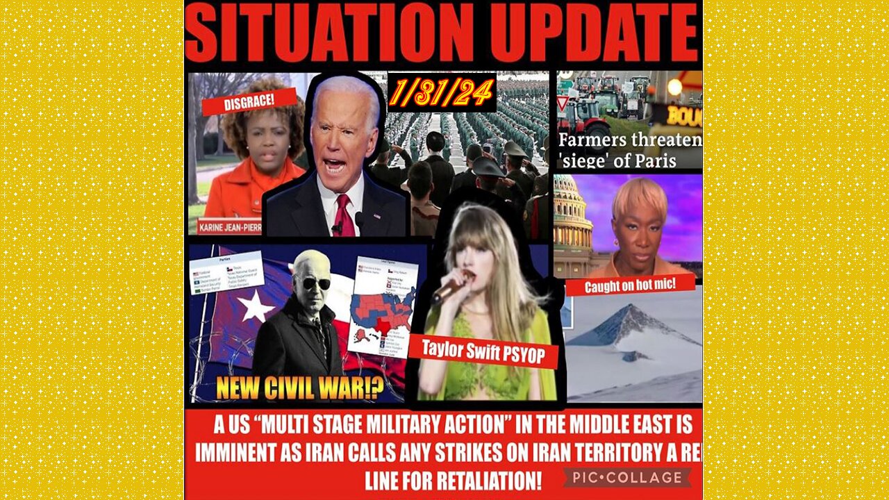 SITUATION UPDATE 1/31/24 - Covid-19/Jabs/Plan-Demics, Global Financial Crises,Cabal/Deep State Mafia