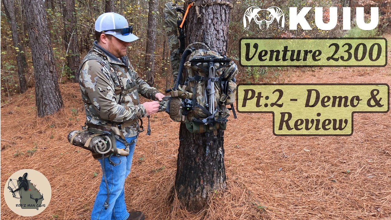 Kuiu Venture 2300 Pt:2 | Demo & Review | Great Saddle Hunting Pack