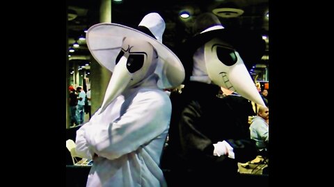 Waters Doctors Words on a Perfect White Hat Omicron Virus