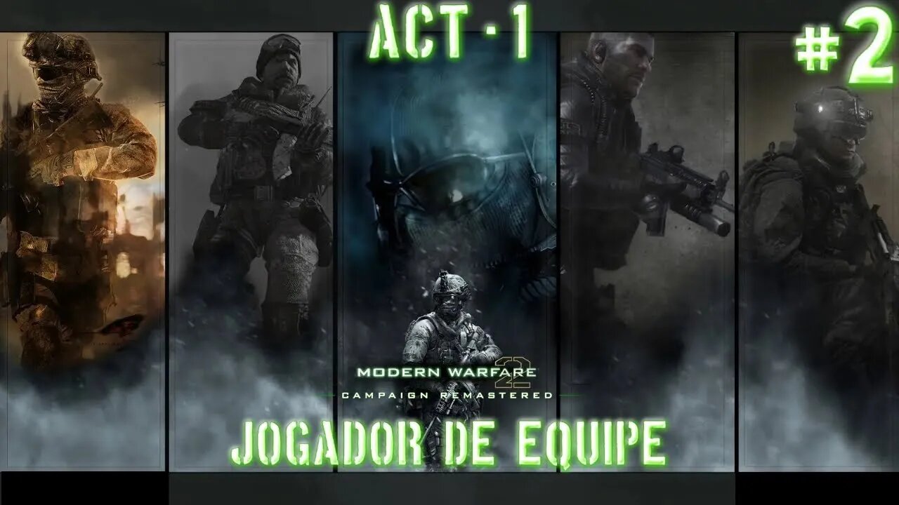 Modern Warfare 2 Remastered: Jogador de Equipe (Ato 1) (Parte 2) (Gameplay) (No Commentary)