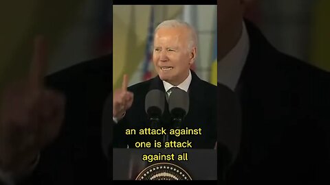 "Biden says" Don't Attack NATO, While in Ukraine? | Subscribe for more -----}